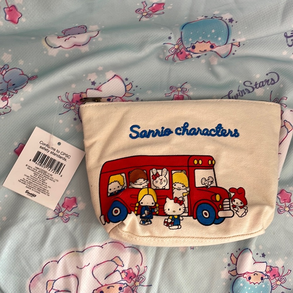 Sanrio characters kawaii pouch- makeup or pencils